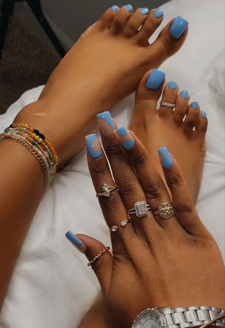 Service Braids Ongles avec vernis - coiffure africaine