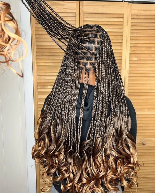 Photo de Curl Braids style africain à Edmundston